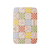 HOGWARTS™ QUIDDITCH™ Team Checker Muster Badematte (Vorderseite Vertikal)