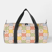 HOGWARTS™ QUIDDITCH™ Team Checker Muster Duffle Bag (Rückseite)