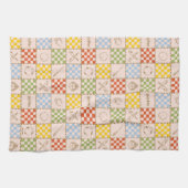 HOGWARTS™ QUIDDITCH™ Team-Checker-Muster Geschirrtuch (Horizontal)