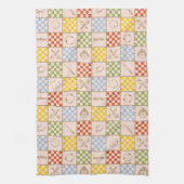 HOGWARTS™ QUIDDITCH™ Team-Checker-Muster Geschirrtuch (Vertikal)