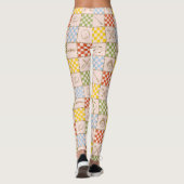 HOGWARTS™ QUIDDITCH™ Team Checker Muster Leggings (Rückseite)