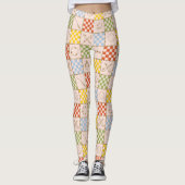 HOGWARTS™ QUIDDITCH™ Team Checker Muster Leggings (Vorderseite)