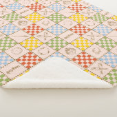 HOGWARTS™ QUIDDITCH™ Team Checker Muster Sherpadecke (3/4)