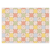 HOGWARTS™ QUIDDITCH™ Team Checker Muster Tischdecke (Vorderseite (Horizontal))