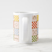 HOGWARTS™ QUIDDITCH™ Team Checker Pattern Jumbo-Tasse (Rückseite)