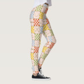 HOGWARTS™ QUIDDITCH™ Team Checker Pattern Leggings (Rechts)