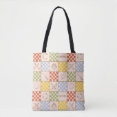 HOGWARTS™ QUIDDITCH™ Team Checker Pattern Tasche (Vorderseite)