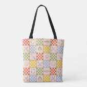 HOGWARTS™ QUIDDITCH™ Team Checker Pattern Tasche (Rückseite)