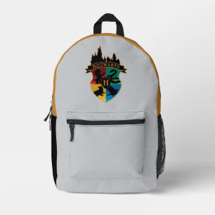 HOGWARTS™ Schloss-Wappen-Haus-Stolz-Abzeichen Bedruckter Rucksack