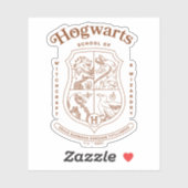 HOGWARTS™ School of Witchcraft and Wizardry Crest Aufkleber (Blatt)