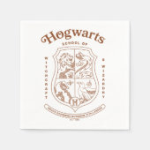 HOGWARTS™ School of Witchcraft and Wizardry Crest Serviette (Vorderseite)
