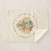 HOGWARTS™ Schule für Hexerei und Zauberei Sherpadecke (Vorderseite (Horizontal))