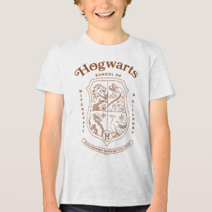 HOGWARTS™ Schule für Hexerei und Zauberei Wappen Tri-Blend Shirt