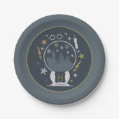 HOGWARTS™ Snow Globe Grafik Pappteller (Vorderseite)