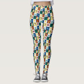 HOGWARTS™ Tierbild-Schachbrett Leggings (Vorderseite)