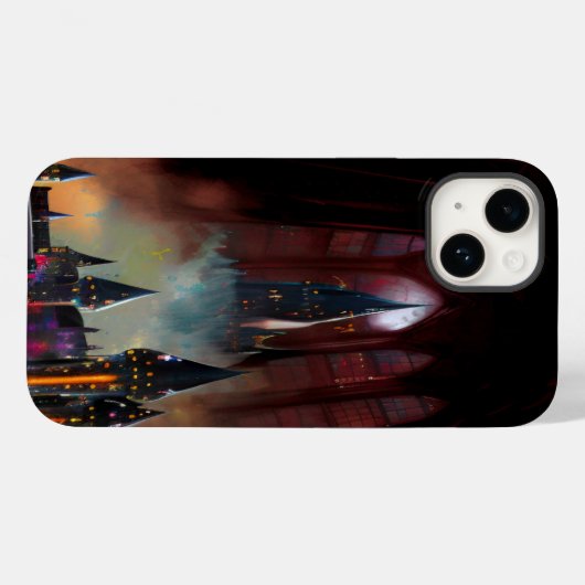 Hogwarts Tower Phone Case (Rückseite (Horizontal))