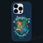 HOGWARTS™ Wappen Case-Mate iPhone 14 Pro Hülle<br><div class="desc">HARRY POTTER™ | Karo aus dieser blumenreichen HOGWARTS™ Wappen Illustration!</div>