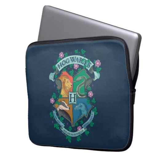 HOGWARTS™ Wappen Laptopschutzhülle (Vorderseite Links)