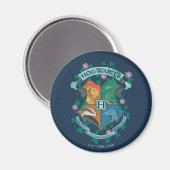 HOGWARTS™ Wappen Magnet (Vorderseite/Rückseite)