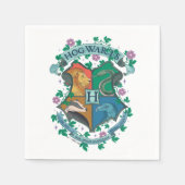 HOGWARTS™ Wappen Serviette (Vorderseite)