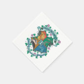 HOGWARTS™ Wappen Serviette (Ecke)