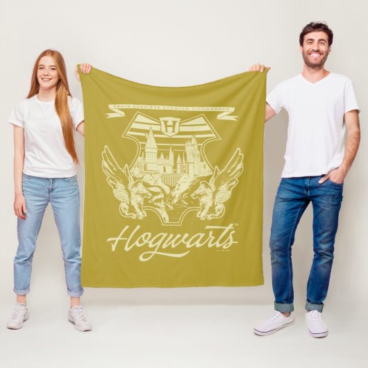 HOGWARTS™ Winged Shield Graphic Fleecedecke (Beispiel)