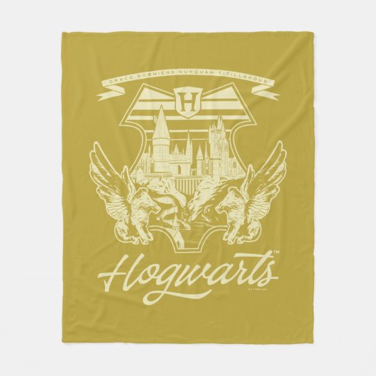 HOGWARTS™ Winged Shield Graphic Fleecedecke (Vorderseite)