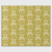 HOGWARTS™ Winged Shield Graphic Geschenkpapier (Flach)