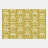 HOGWARTS™ Winged Shield Graphic Geschenkpapier Set (Vorderseite 2)