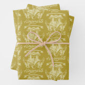 HOGWARTS™ Winged Shield Graphic Geschenkpapier Set (Beispiel)