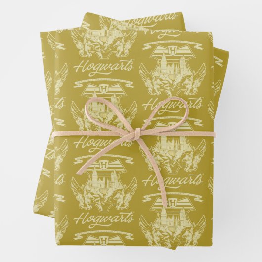 HOGWARTS™ Winged Shield Graphic Geschenkpapier Set (Beispiel)
