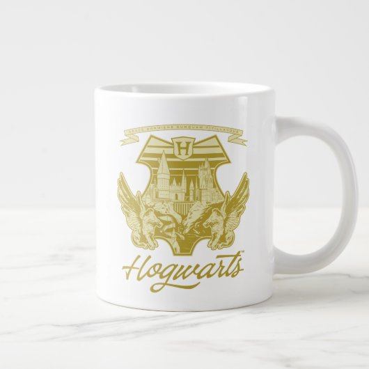 HOGWARTS™ Winged Shield Graphic Jumbo-Tasse (Rechts)