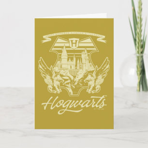 HOGWARTS™ Winged Shield Graphic Karte
