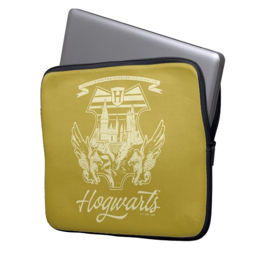 HOGWARTS™ Winged Shield Graphic Laptopschutzhülle (Vorderseite Links)