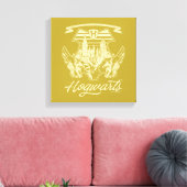 HOGWARTS™ Winged Shield Graphic Leinwanddruck (Insitu (Wohnzimmer))