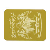 HOGWARTS™ Winged Shield Graphic Magnet (Horizontal)
