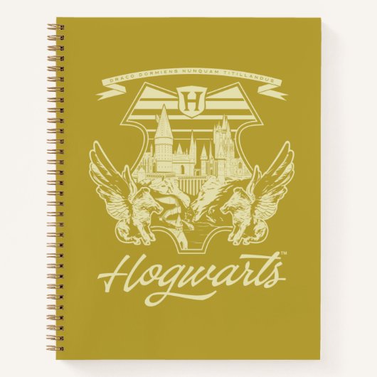 HOGWARTS™ Winged Shield Graphic Notizblock (Vorderseite)