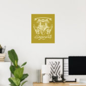 HOGWARTS™ Winged Shield Graphic Poster (Heimbüro)