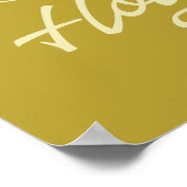 HOGWARTS™ Winged Shield Graphic Poster (Ecke)