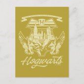 HOGWARTS™ Winged Shield Graphic Postkarte (Vorderseite)