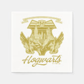HOGWARTS™ Winged Shield Graphic Serviette (Vorderseite)