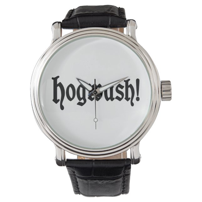 Hogwash! Armbanduhr (Vorderseite)