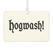 Hogwash! Autolufterfrischer (Rückseite)