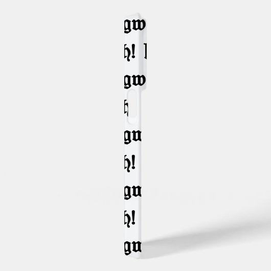 Hogwash! Case-Mate iPhone Hülle (Rückseite / Rechts)