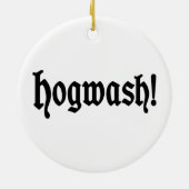 Hogwash! Keramik Ornament (Hinten)