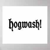 Hogwash! Poster (Vorne)