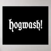 Hogwash! Poster (Vorne)