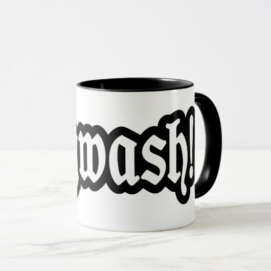 Hogwash! Tasse (VorderseiteRechts)