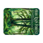 Hoh-Regenwald Washington Magnet (Horizontal)