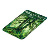 Hoh-Regenwald Washington Magnet (Linke Seite)